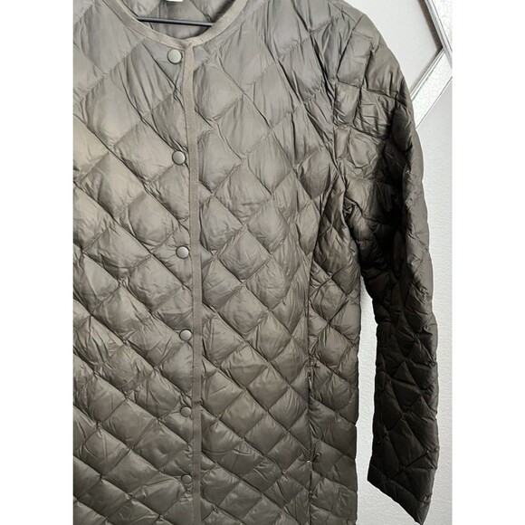 J.Jill Women's S Petite Long Lightweight Down Puffer Jacket - Picture 5 of 8